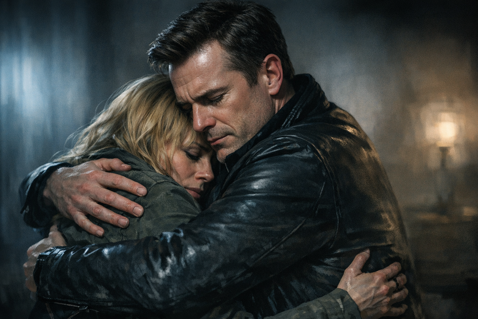 Arthur Ketch hugs Mary Winchester.