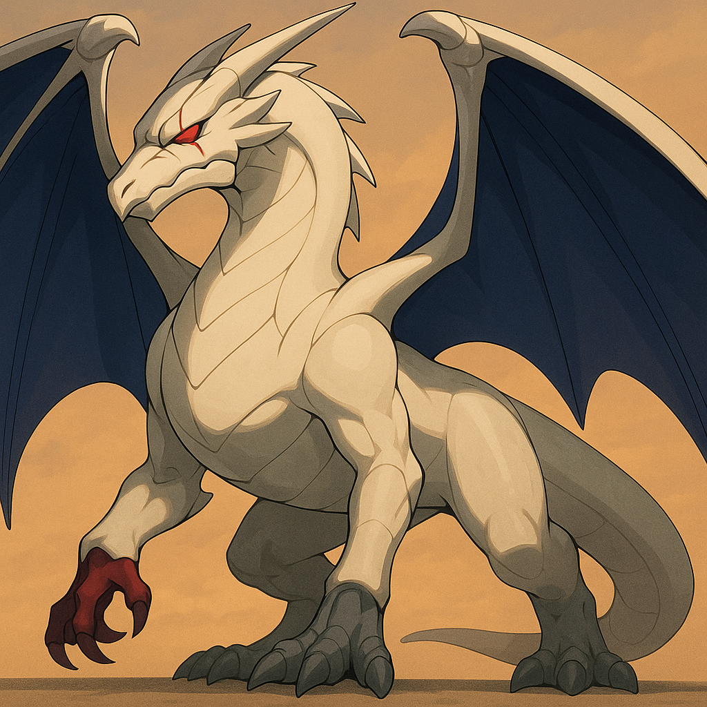 Взяв за основу представленное изображение и объединив его с элементами Devil Saurer, создаётся следующий образ драконьей формы Гальватрона rid2001:

Величественный белый дракон с нежным бежевым отливом, особенно заметным при определённом освещении. Его чешуя гладкая и обтекаемая, создающая впечатление благородства и силы. В отличие от большинства драконов, спина Гальватрона лишена выступающих шипов или гребней, образуя идеально ровную поверхность от шеи до хвоста.
Крылья впечатляют своим размахом и элегантностью. Их внешняя сторона белоснежная, с тем же бежевым отливом, что и основное тело, а внутренняя поверхность выполнена в глубоком темно-синем цвете. Когда Гальватрон расправляет крылья в полёте, создаётся величественное зрелище.
Особую характерность его облику придают разноцветные когти: на задних лапах они гранитово-серые, массивные и прочные, идеально подходящие для захвата и удержания добычи. На передних лапах — элегантные когти бардового цвета.
Голова дракона выглядит благородно и устрашающе одновременно. Левый глаз насыщенного рубинового цвета, проницательный и яркий. Правая сторона головы отмечена длинным шрамом, пересекающим область, где раньше был правый глаз — неизгладимое напоминание о битве с Мегатроном. Этот шрам не уродует дракона, а придаёт его облику воинственное величие, говоря о пережитых сражениях.
Шея и хвост дракона гибкие и сильные, позволяющие ему совершать маневренные движения в полёте и бою. Хвост заканчивается не шипами, а элегантным окончанием, смертоносный, но изящный.