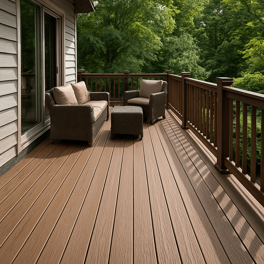 терраса из дпк реалистичное фото гипердетализация