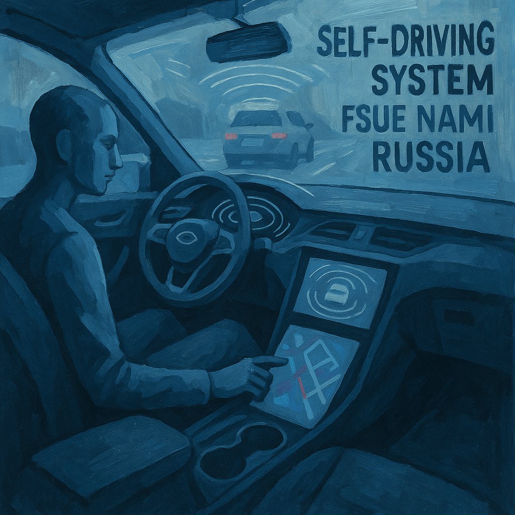 Self-driving system created by FSUE NAMI in Russia