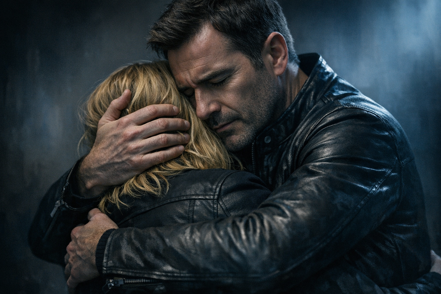 Arthur Ketch hugs Mary Winchester.