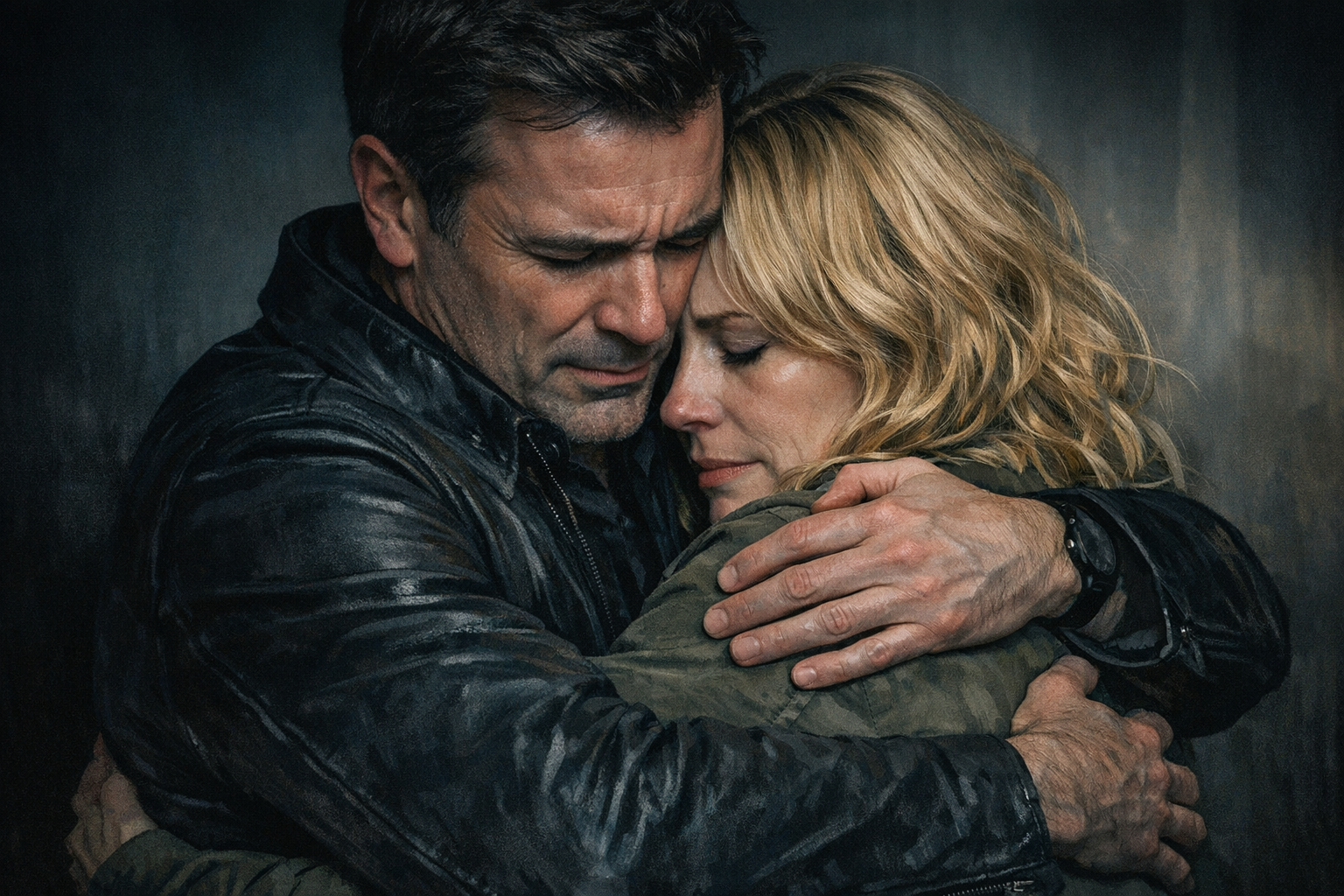 Arthur Ketch hugs Mary Winchester.