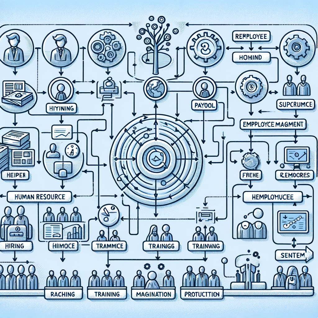 Разработка системы управления персоналом для компании. Система должна обеспечивать контроль за наймом, увольнением, оплатой труда, обучением, и другими аспектами работы сотрудников. Необходимо продумать механизмы поддержки мотивации сотрудников и их продуктивности.

 

Задача: 

1.Разработать диаграмму Use Case. Выгрузить в формат изображения или pdf.