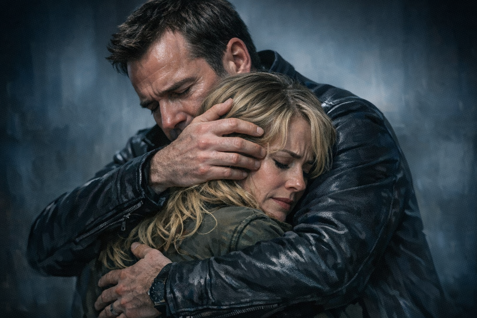 Arthur Ketch hugs Mary Winchester.