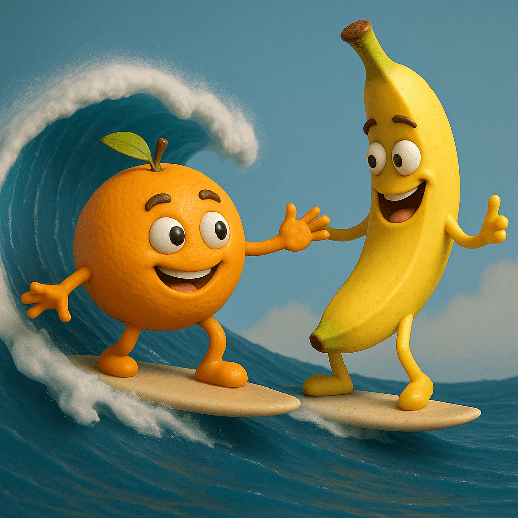 Абсурдная картинка быть на одной волне