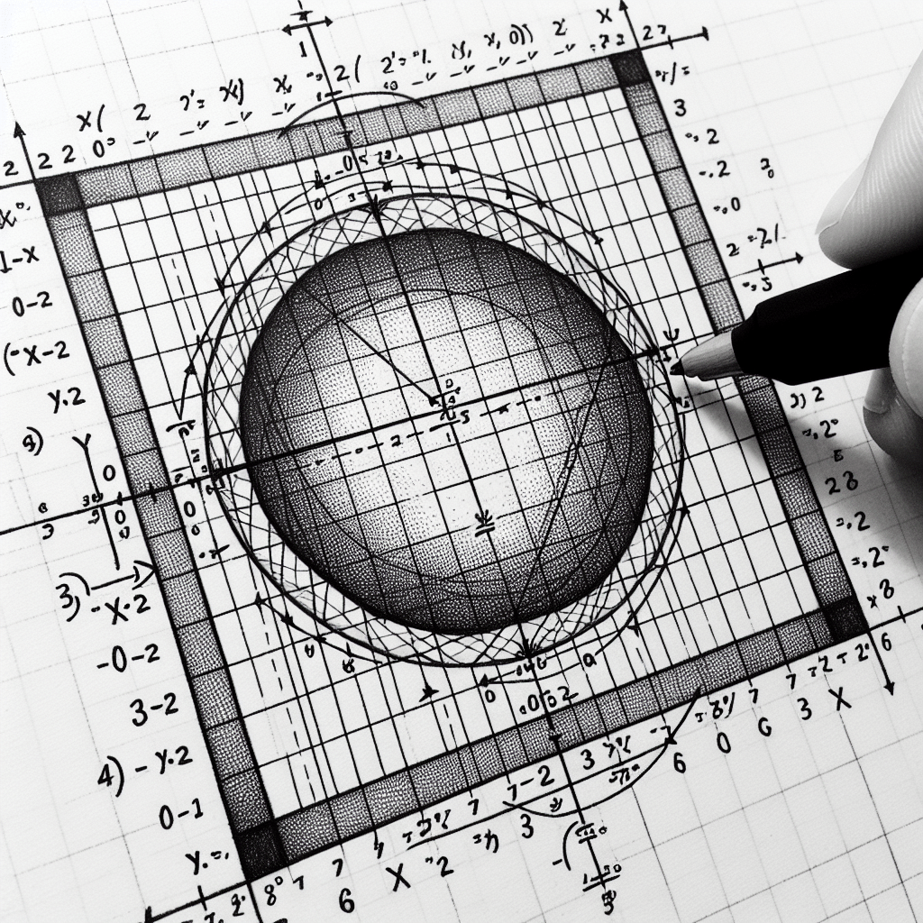Пошаговая инструкция для рисования:

1. Нарисуйте систему координат:

· Горизонтальная ось - действительная ось (Re z)
· Вертикальная ось - мнимая ось (Im z)

2. Отметьте ключевые точки:

· Центр круга: точка (1, 0)
· Границы: x = 0, x = 3, y = -1, y = 0

3. Нарисуйте границы:

Сплошные линии (входят в множество):

· Вертикальная линия x = 0 (ось Y)
· Горизонтальная линия y = -1

Пунктирные линии (НЕ входят в множество):

· Окружность: (x-1)² + y² = 1 (радиус 1, центр (1,0))
· Горизонтальная линия y = 0 (ось X)
· Вертикальная линия x = 3

4. Закрасьте область:

Область представляет собой прямоугольник [0,3) × [-1,0), из которого вырезан нижний полукруг (часть круга, лежащая ниже оси X).