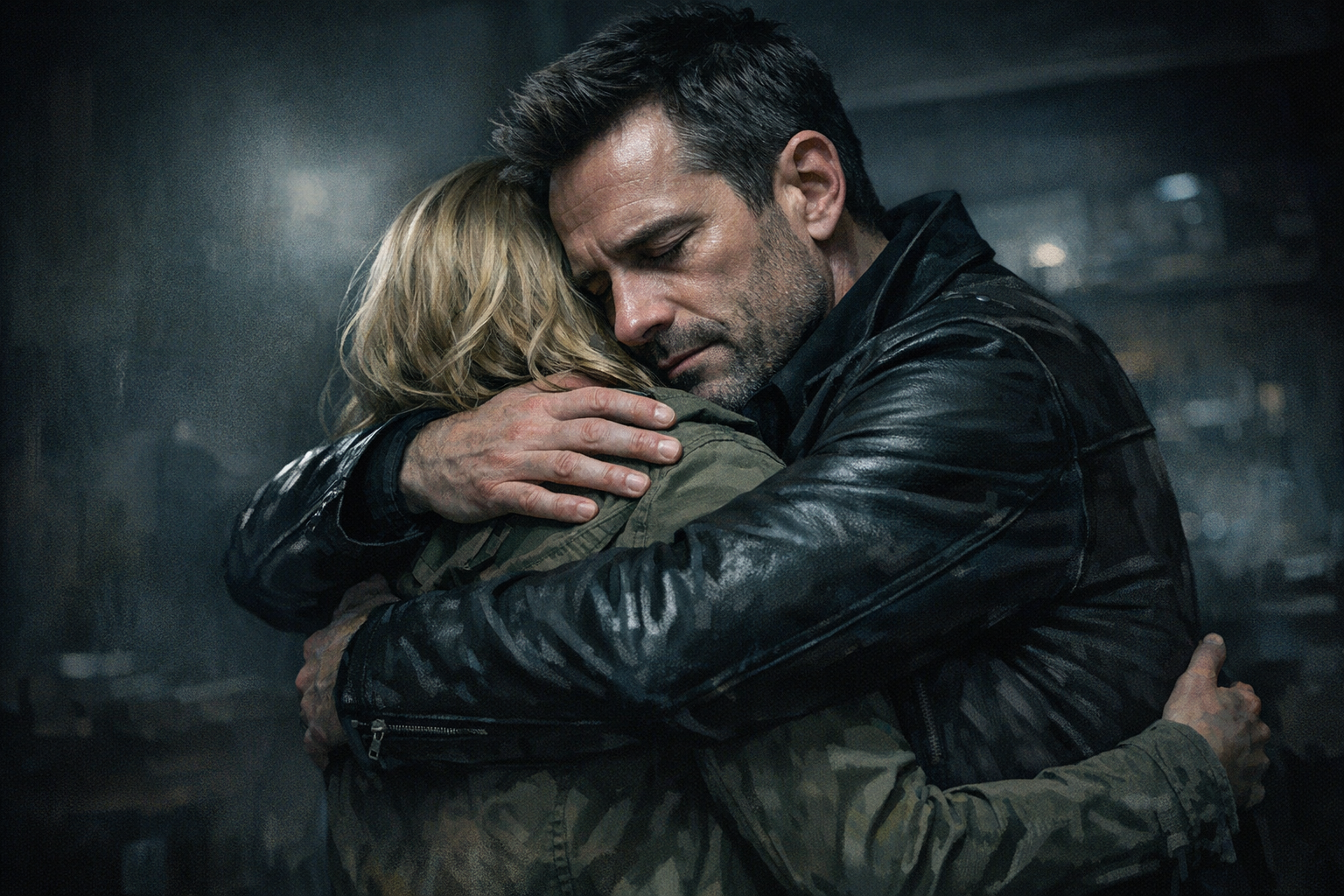 Arthur Ketch hugs Mary Winchester.