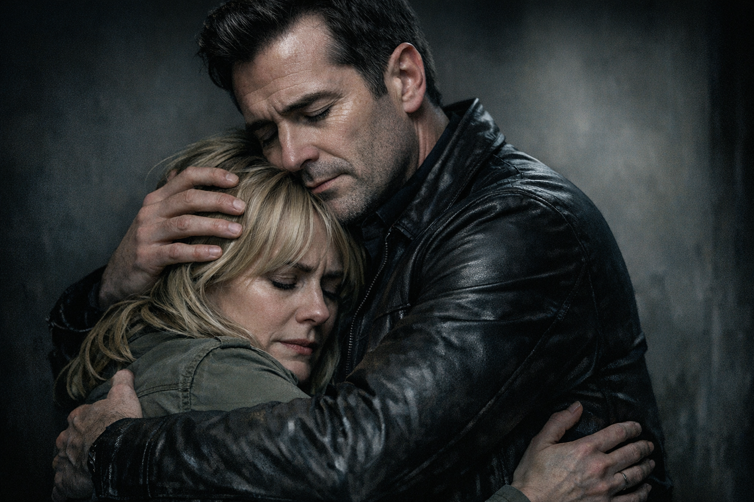 Arthur Ketch hugs Mary Winchester.